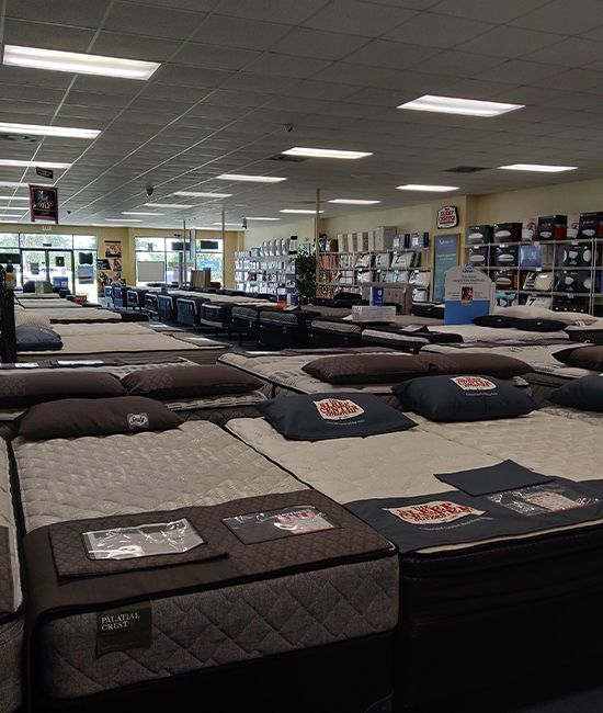 The Sleep Center mattress showroom