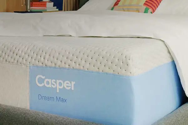 Close-up of the Casper Dream Max mattress