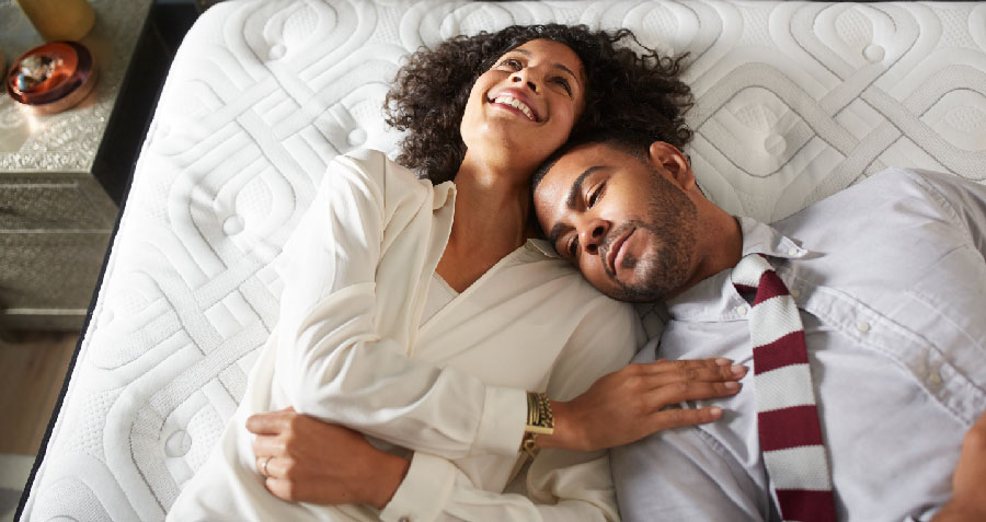 couple Relaxing in Bed